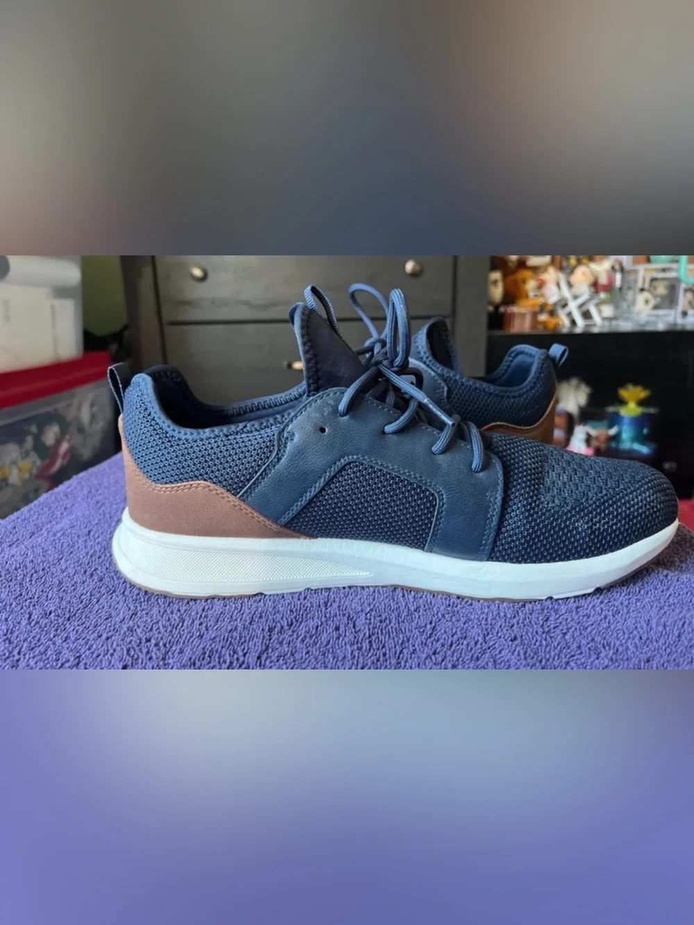 Goodfellow Sneakers - Men's Knit Sneakers - Navy